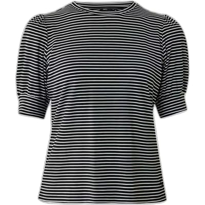 Gestreept Gewatteerd T-shirt Dames Mexx Pansy