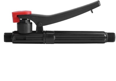Jhubersproducts - Tuinspuit Handvat - Ongediertebestrijding Accessoire - Zwart - Spuittoestel Handvat - Perfect voor Tuinonderhoud - Klein hoofd