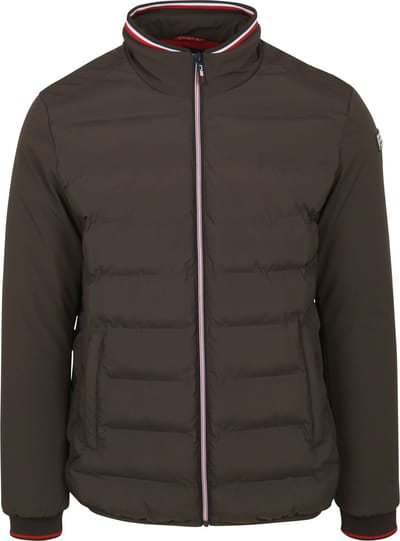 NZA - Bruin polyester bomberjack - Mud