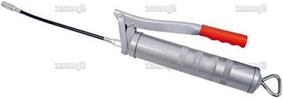 Smeerpomp 400 ccm - Vetspuit - Machinerie Onderhoud - Flexibele en stijve slang - 400 cc - Grijs