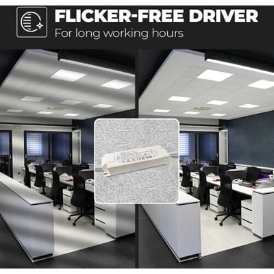 LED Paneel transformator - 36 Watt - Philips Certadrive - DC connector - LED trafo - IP20 voor binnen