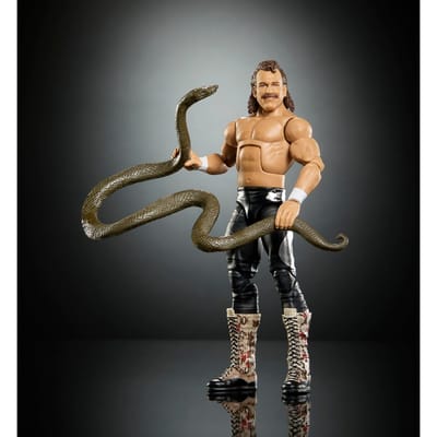 WWE 6  Elite PLE WrestleMania Figure: Jake  The Snake  Roberts Action Figure