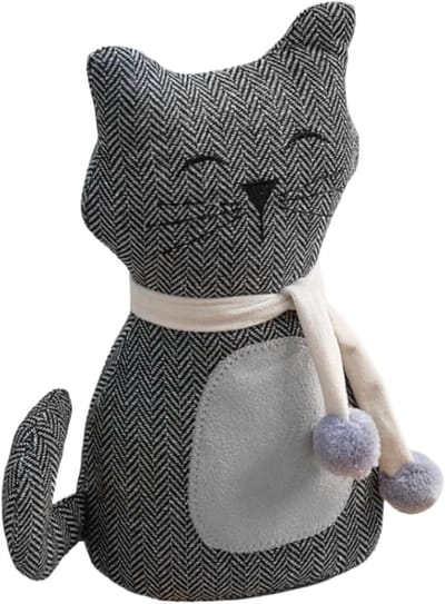 Grappige Deurstopper - Katten Deurblokker - Deuren Open Houden - Anti-slip Mechanisme - 28.5 x 20.5 cm - Gekleurd
