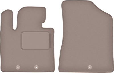 Wielganizator WLG-CARLUX Serie - Beigekleurige Auto Vloermatten - Kia Sorento II FL SUV - 2012-2014 - Perfecte Pasvorm