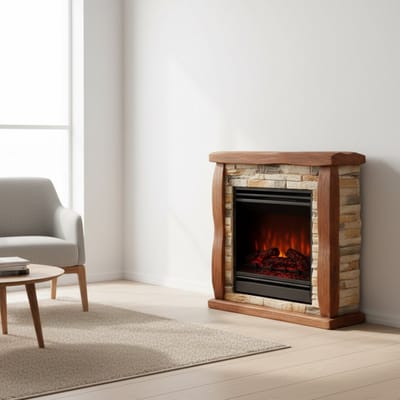 Elektrische Openhaard Lienz – Vrijstaande - 66x29x67 cm - Lienz – Vrijstaande Elektrische Haard - Medahomestore