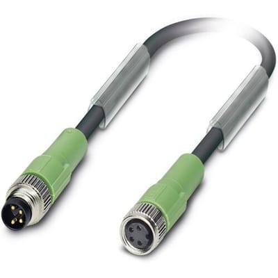 Phoenix Contact 1682142 Sensor/actuator connector, geassembleerd M8 Aantal polen (sensoren): 4 Stekker, recht, Bus, recht 30.00 cm 1 stuk(s)
