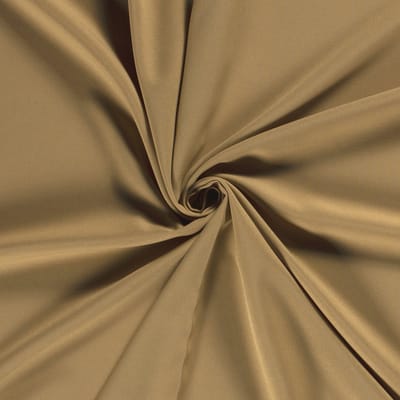Naaistof Burlington (Texture, Bi-Stretch, Terlenka) - 100% Polyester - Camel / Licht Bruin - 100cm lang bij 147cm breed - 1 meter
