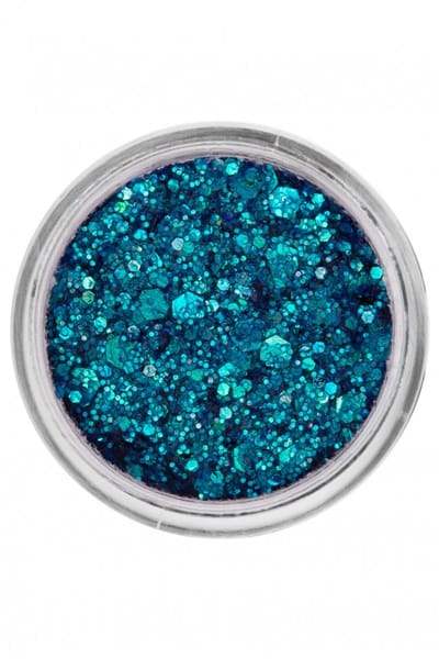 PXP - Chunky glitter cream - peacock blue - 10ml