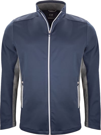 Cutter & Buck Navigate Softshell Jacket Heren 351458 - Dark Navy - S