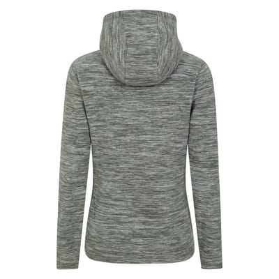 Mountain Warehouse Dames Snowdonia Fleece Volledige Rits Hoodie (Khaki Groen)
