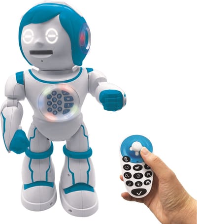POWERMAN® KID Mijn Slimme Tweetalige Robot, STEM met afstandsbediening en verhalenmaker (Frans/Engels)