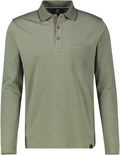 Lerros Poloshirt Polo Met Lange Mouwen 2584211 661 Mannen Maat - 3XL
