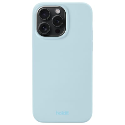 Phone case silicone Mineral Blue iPhone 15 Pro Max