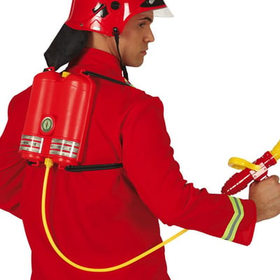 Fiestas Guirca - Brandweer water pomp