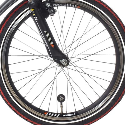 Alpina Voorwiel 16 HLQ-10A-1 black matt cnc zink spk