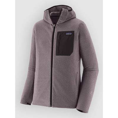 Patagonia R1 Air Full-Zip Hoody Fleece Jas grijs