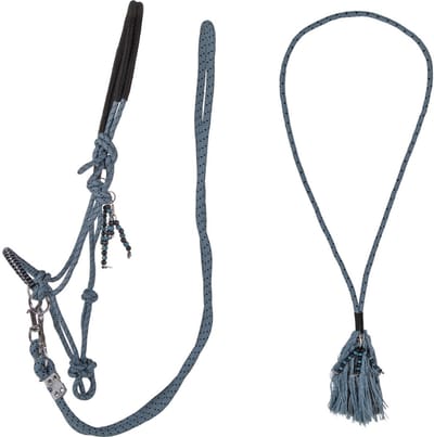 QHP - Touwhalster & Neckrope Liberty - Petrol - Shet