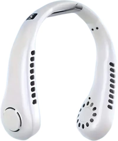 Bovista Nekventilator - Draagbare Gezichtsventilator - Neck Fan - Met Koeling - Hals - Hoofd - Wit