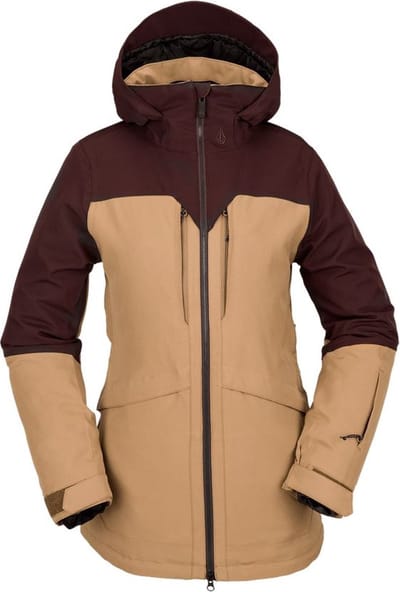Shelter 3D Stretch Dames Wintersportjas Caramel L