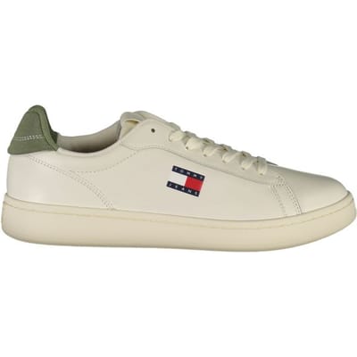 Tommy Hilfiger Bianco Polyurethaan Heren Sneakers
