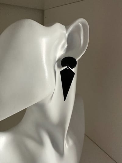 zwarte oorhangers | Make up | Parfum | Moederdag | Verjaardagscadeau| Cadeautje| Valentijnsdag| Kado | sieraden | vaderdag | oorbellen | oorsieraden