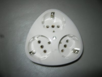 Kopp Wandcontactdoos RA - Inbouw - 3-voudig - Arctic Wit