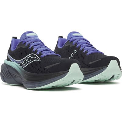 Saucony Hurricane 25 Stabiliteitsschoen Dames-zwart, mint
