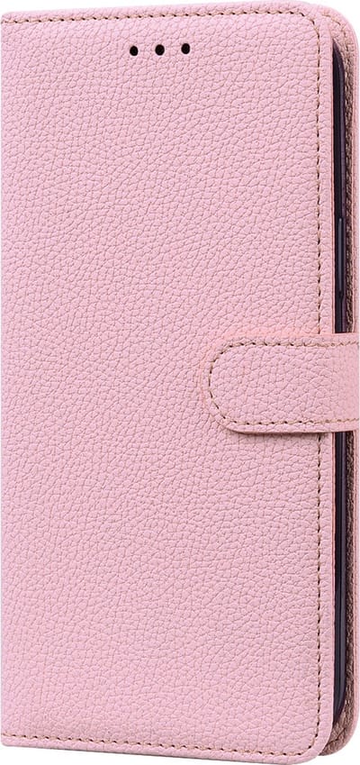 Hoesje geschikt voor iPhone 11 - Bookcase - Koord - Pasjeshouder - Portemonnee - Camerabescherming - Kunstleer - Roze