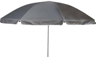 Bo-Camp - Parasol - Met knikarm - Ø 165 cm - Grijs