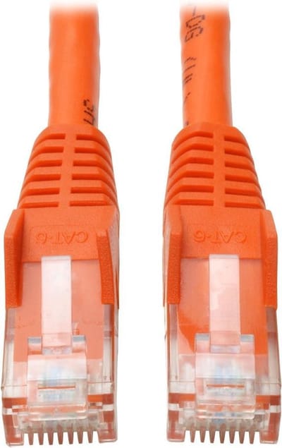 Tripp Lite N001-007-OR netwerkkabel 2,13 m Cat5e U/UTP (UTP) Oranje