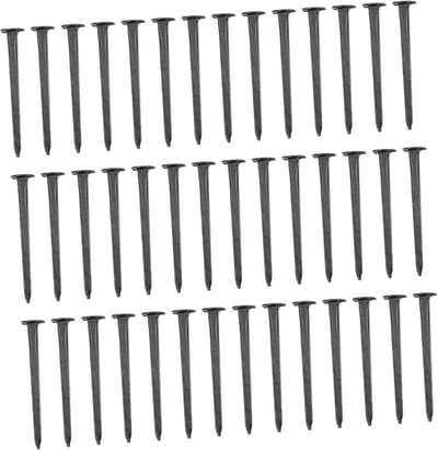 Ronde Schoen Spijkers - Hakken Reparatie - Schoenen Onderhouden - Premium IJzer Materiaal - 90 Stuks - Zwart