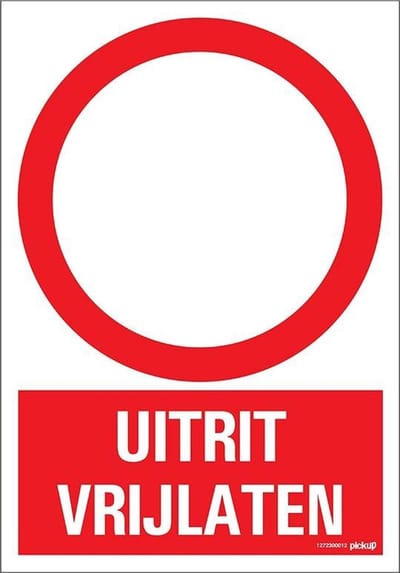 Pickup bord 23x33 cm Combinatie - Uitrit vrijlaten