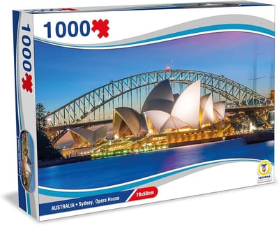 Puzzel 1000 Stukjes Sydney Opera House Australië 70x50 cm Meerkleurig