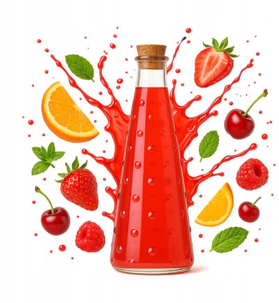 Bimberek IBIZA - Decoratieve Fles - 240ml - Natuurlijk Kurk - Hoogwaardig Glas