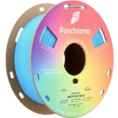 Polymaker CA04001 Panchroma™ Matte Filament PLA kunststof Mat, Gering kunststofgehalte 1.75 mm 1000 g Sky Blue, Blauw 1 stuk(s)