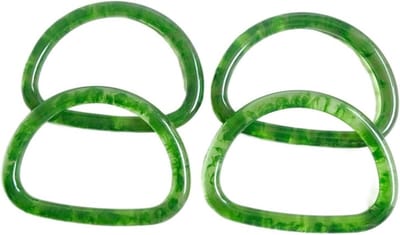 Handtas Handvat - Schouderband Vervanging - Tas Personaliseren - Handgemaakt Uniek - 12CM Lengte - Groen Beige