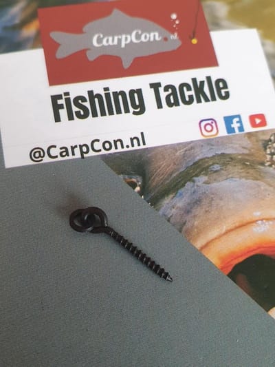 Bait Screw w/ Ring 'Long' - 10 stuks - Pop Up schroef - 17mm - Karper Rigmateriaal - Onderlijnmateriaal - Hengelsport