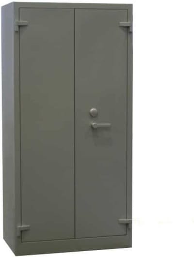 Brand/inbraak werende archiefkast 195x95x55 Aluminium