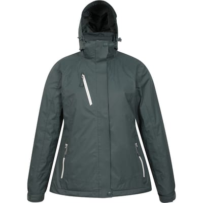 Mountain Warehouse Dames/Dames Bracken Extreme 3 in 1 Waterdichte Jas (Groen)