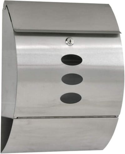 Stainless Steel Mailbox - Outdoor Hanging Mailbox for Durable Metal Delivery