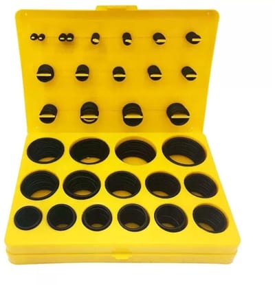 Ynkkvre - O-ringen - O-ring afdichtingsset 404 stuks - Ø 3–45 mm, 30 maten - rubber - sterke afdichting en slijtvast - geschikt voor sanitair, kranen en voertuigreparaties