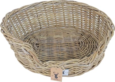 Boony Est1941 Hondenmand Rotan Ovaal