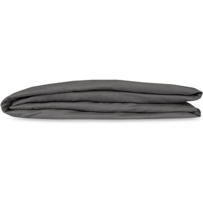 Kayori Shizu Splittopper Hoeslaken Jersey - 180x200-220cm - Matrasdikte 12 cm - Biologisch Katoen - Antracite