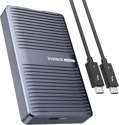 40 Gbps M.2 NVMe SSD Aluminium Behuizing - USB 4.0 & Thunderbolt 3/4, Toolless Installatie, Ondersteunt 2280 SSD's