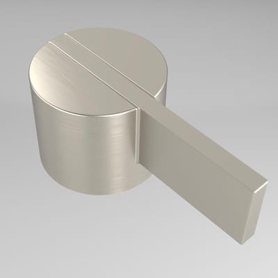IVY Pact Badmengkraan vrijstaand met draaibare uitloop, slang 150cm en satin spray handdouche Geborsteld nickel PVD