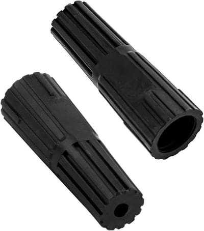 Paaladapter Set - Converter Stang - Gereedschap Uitbreiden - Universele Schroefdraad - 2 Stuks - Zwart