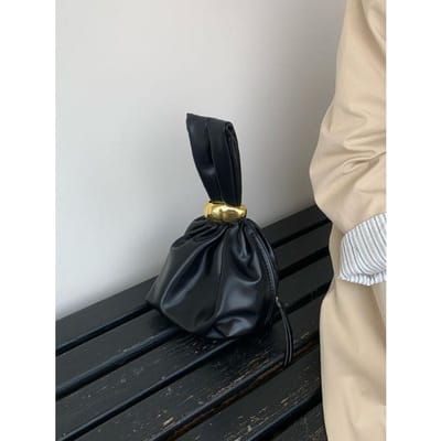 Alles-passende Geplooide Wolk Tas Dames Textuur Niche Design Handtas Ins Populair Forenzen Kleine Tas gray