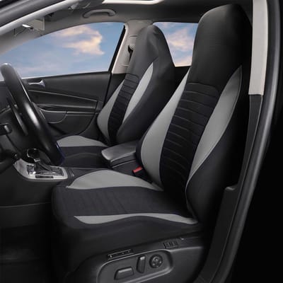 Famanu - Auto Accessoires Auto Stoelhoezen voor Auto's Voorstoelhoezen Volledige Set Autostoelhoezen & Ondersteunt Emmer Autostoelbeschermer Universele Fit Stoelhoezen voor Auto Truck SUV