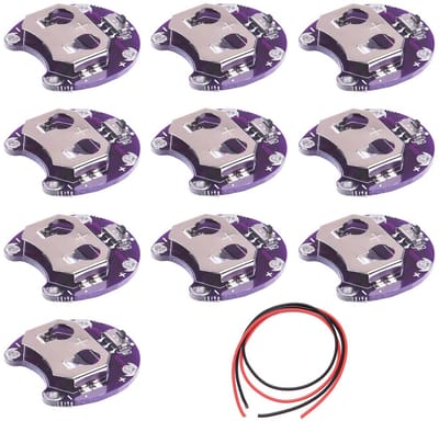 Multipack Knoopcelbatterijhouders voor Arduino - CR2032 Muntcel Batterij Mount Modules
