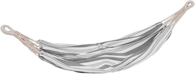 Hangmat - Schommelmat Relaxmat - Buiten Ontspannen - Zacht Katoen - 210 x 110 cm - Grijs